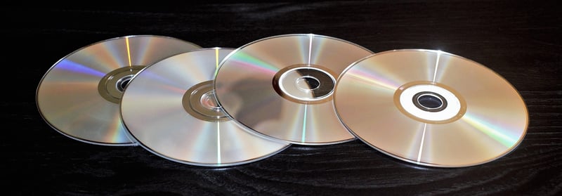 Recycled CD Spinners